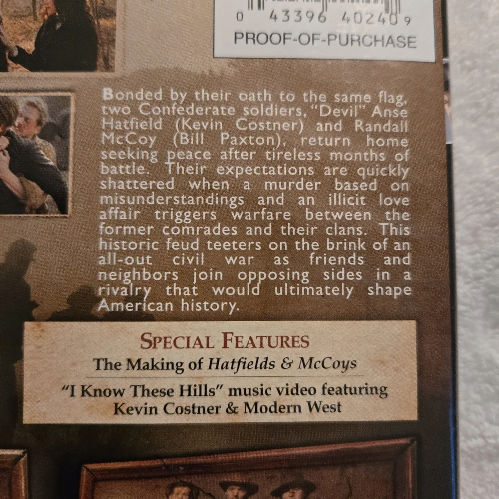 Sony hatfields mccoys